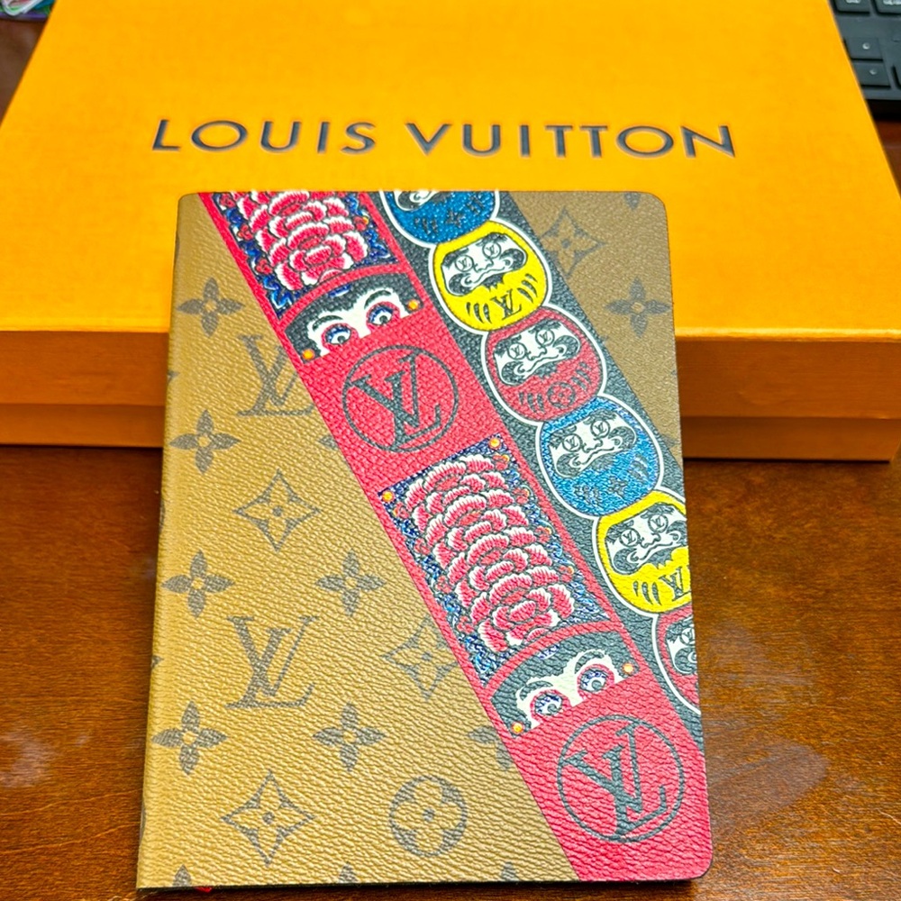 Louis Vuitton Monogram Kaye-Clemence Kansai Yamamoto Kabuki notebook